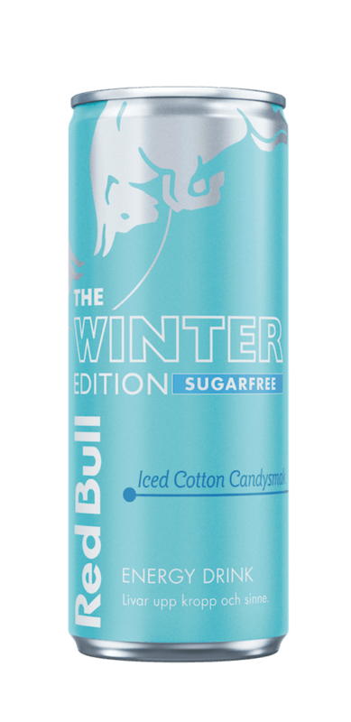 Red Bull Winter Edition Iced Cotton Candysmak 250ml