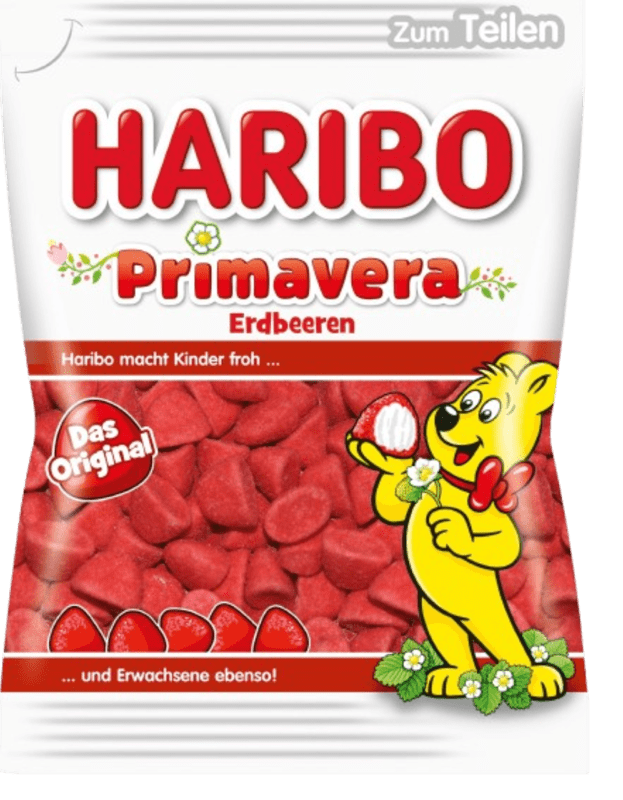 Haribo Primavera Erdbeeren 100g Btl.