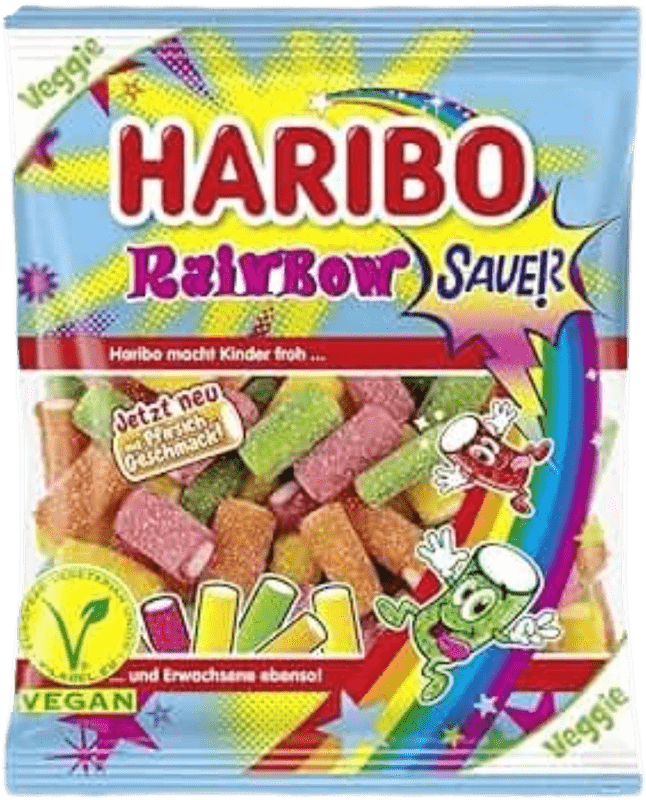 Haribo Rainbow Fizz 160g