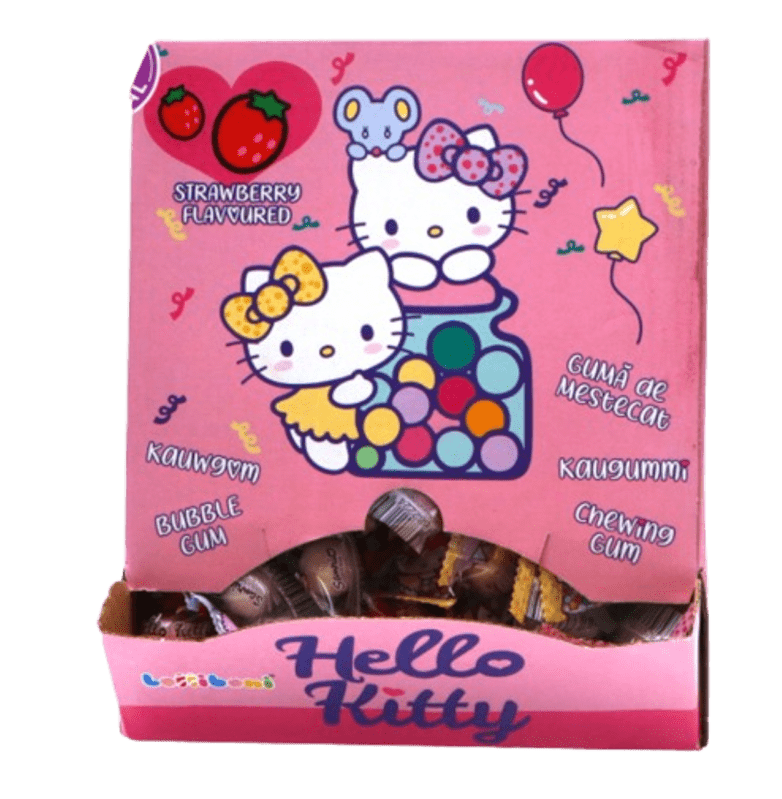 Hello Kitty Strawberry Bubblegum 4.6g