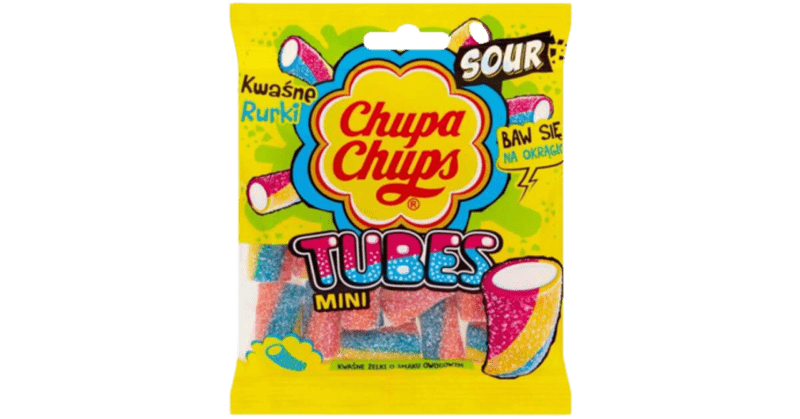 Chupa Chups Sour Tubes 90g