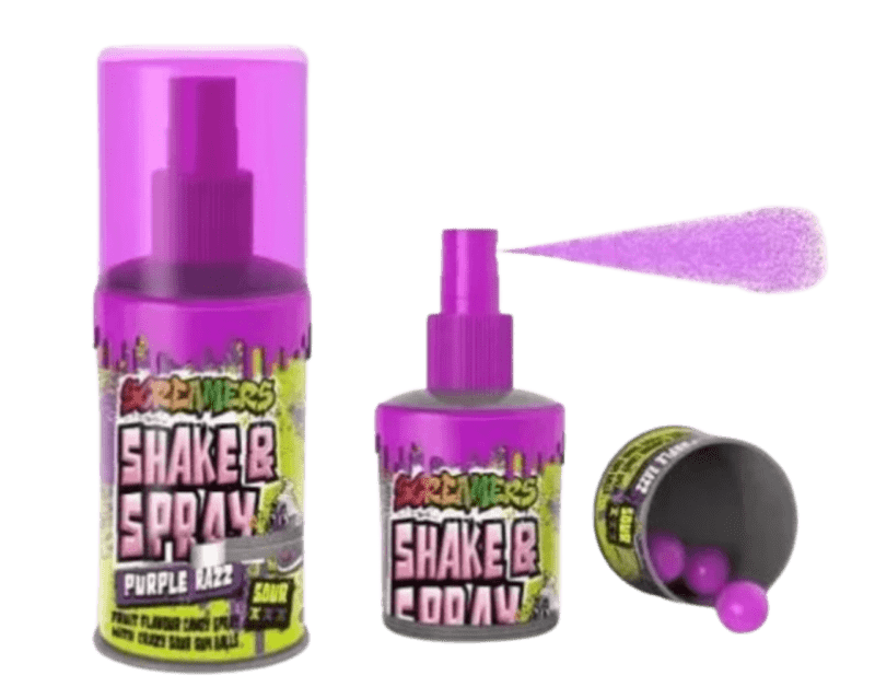 ZED Screamers Shake & Spray Purple Razz 60ml