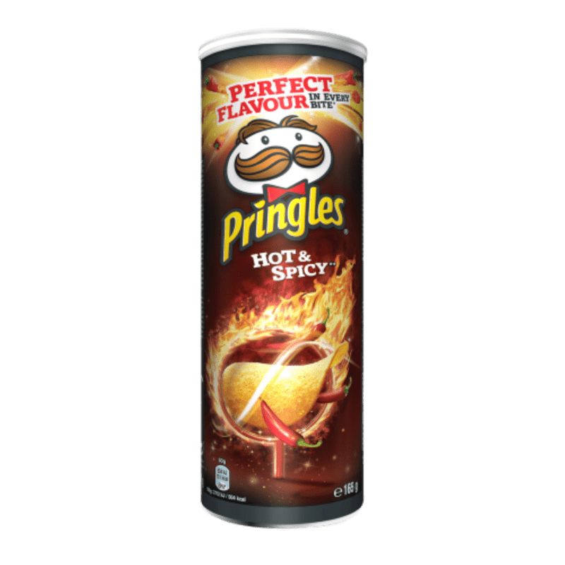 Pringles Hot & Spicy 165g