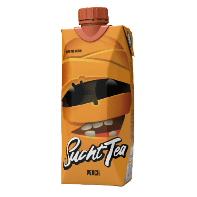 SuchtTea Pfirsich Tetra 500ml