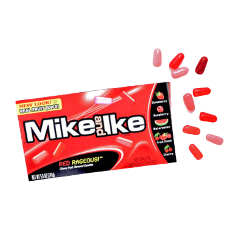 Mike & Ike Red Rageous 141g