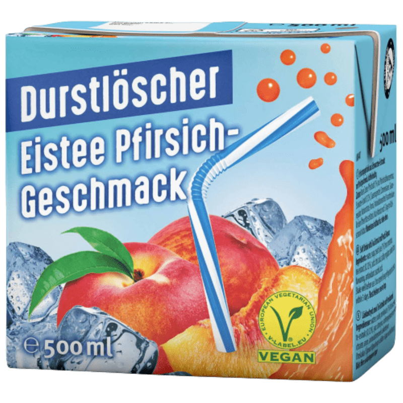 Durstlöscher Eistee Pfirsich 500ml