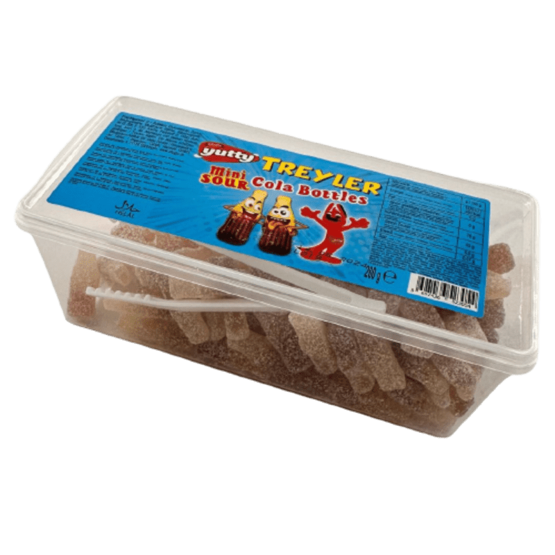 Yutty Treyler Mini Sour Cola Bottles 200g