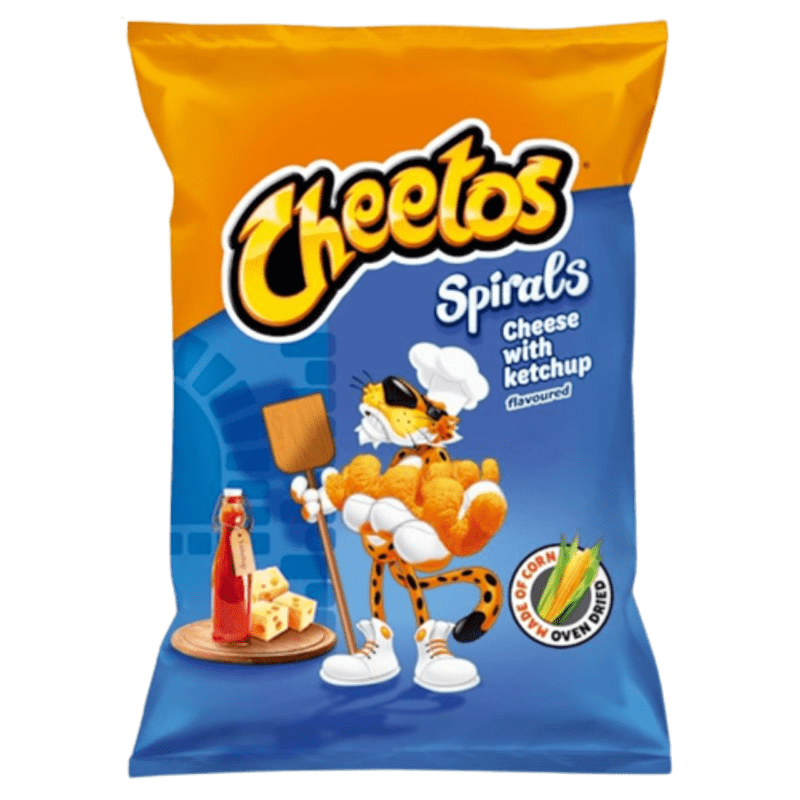 Cheetos Spirals Ketchup 130g