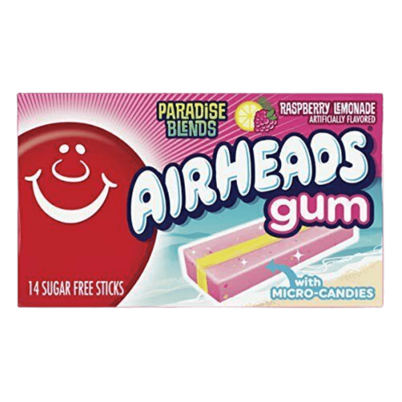 Airheads Gum Raspberry Lemonade 33g