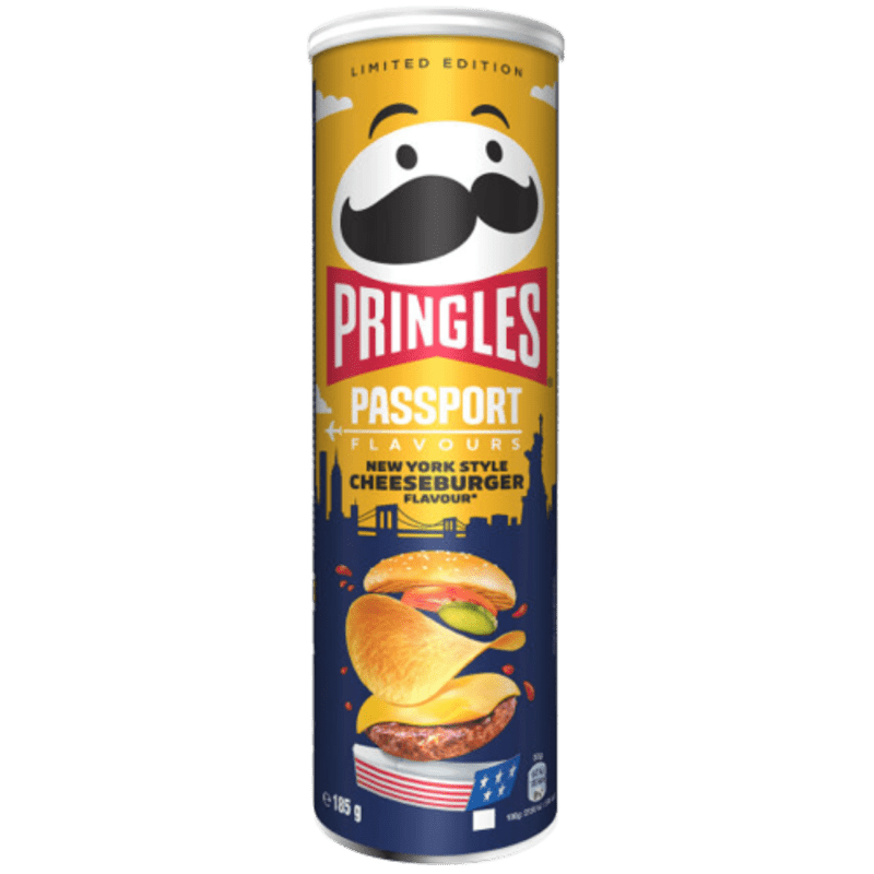 Pringles Passport NY Cheeseburger 185g USA