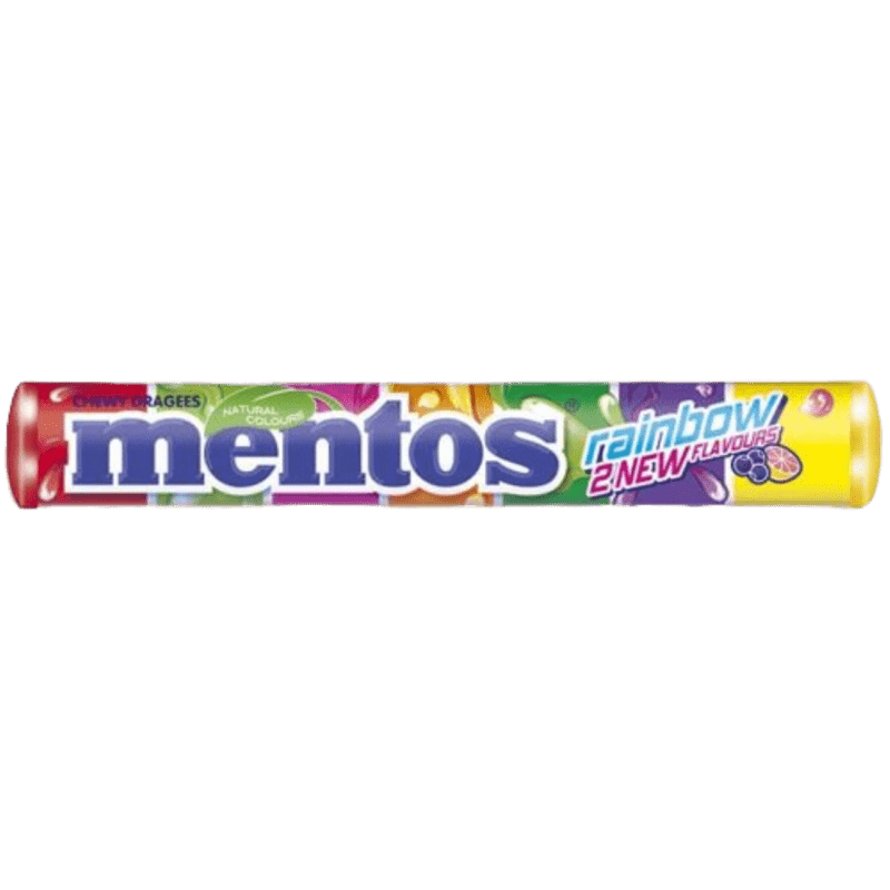 Mentos Dragees Rainbow 38g