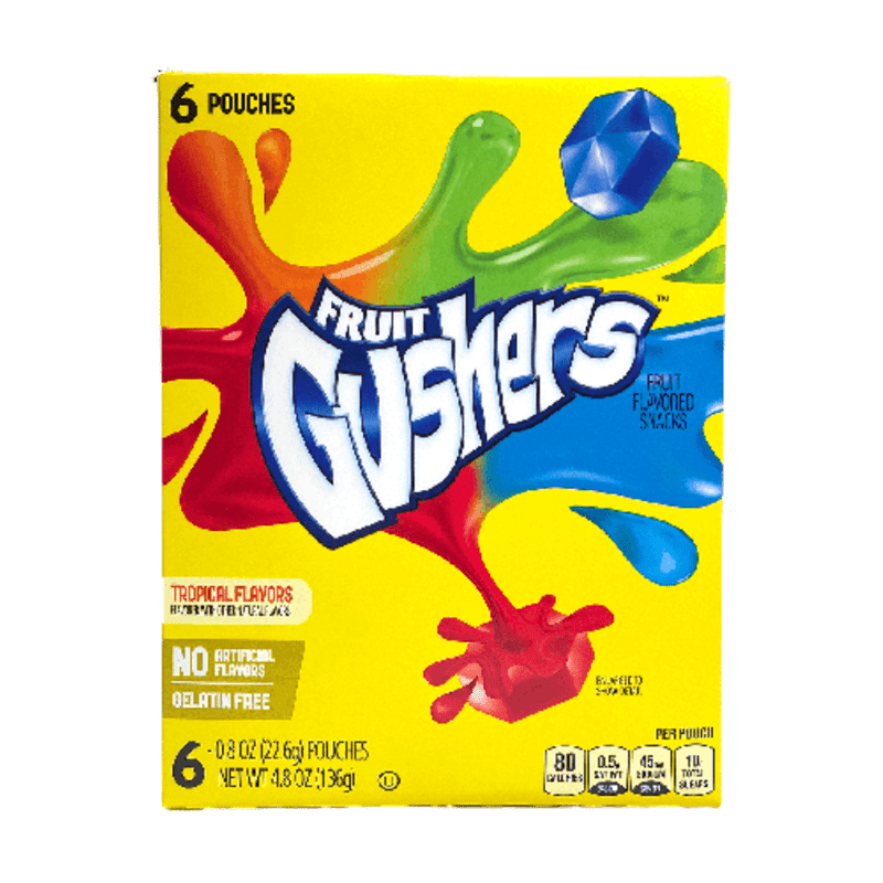 Fruit Gushers Tropical 136 gr.