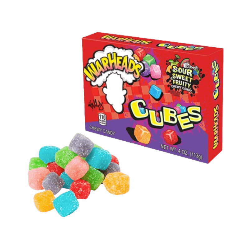 Warheads Chewy Cubes 113g