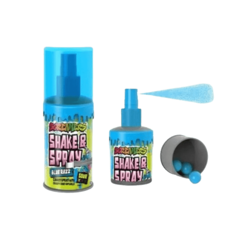 ZED Screamers Shake & Spray Blue Razz 60ml