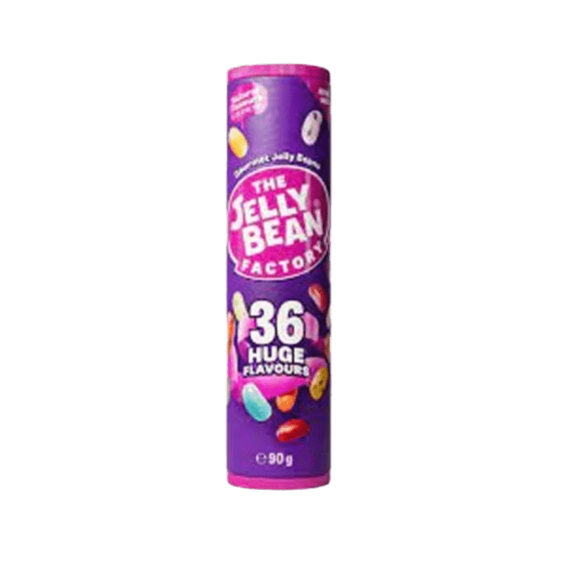 JBF Jelly Beans Tube 36 Mix 90 gr.