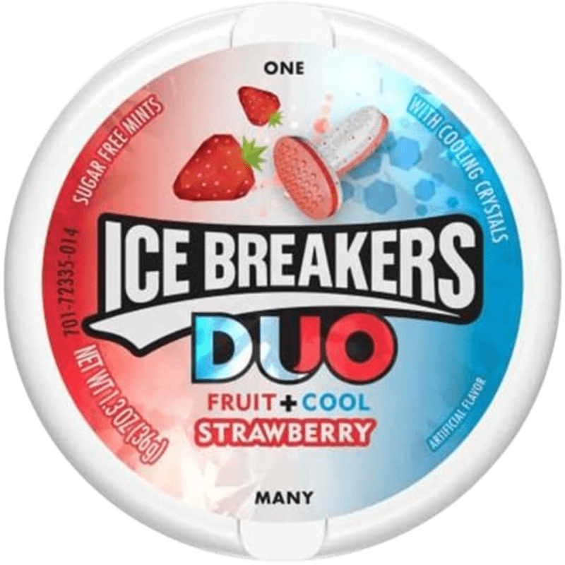 Ice Breakers Duo Mint Strawberry 36 gr