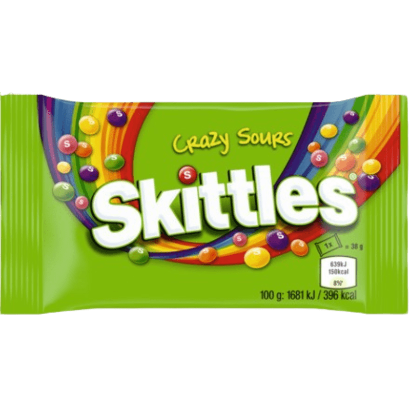 Skittles Crazy Sours 38 Gr.