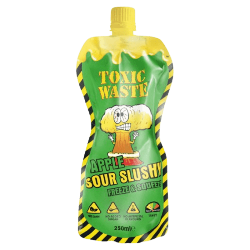 Toxic Waste Sour Slushy Apple 250 ml